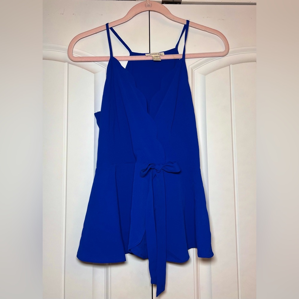 ROYAL BLUE TOP